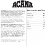 Acana-Prairie Poultry para Perro (1)