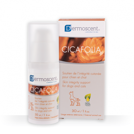 Dermoscent Cicafolia Gel Repadador Natural para Perros y Gatos
