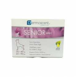 Dermoscent Senior Spot Pipetas Calmantes para Perros Grandes Mayores