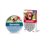 Pack Súper Protección: collar Seresto más de 8kg + Advantix 4 pipetas +25kg 