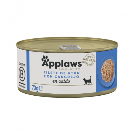 Applaws Lata para gatos de Atún y Cangrejo