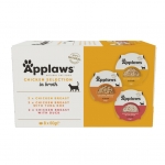 Applaws Multipack Tarrinas de Comida Húmeda para Gatos con Pollo