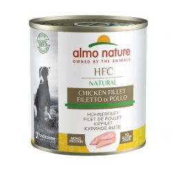 Almo Nature HCF Natural Comida Húmeda con Caldo para Perros con Pollo