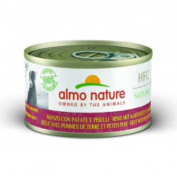 Almo Nature HCF Natural Comida Húmeda para Perros con Vacuno Patata y Garbanzo