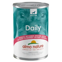 Almo Nature Daily Comida Húmeda para Perros con Cerdo