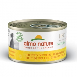 Almo Nature HCF Natural Comida Húmeda para Perros con Filete de Pollo
