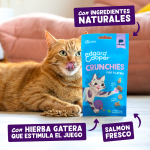 Edgard & Cooper Crunchies Galletitas de Salmón Snack para Gatos
