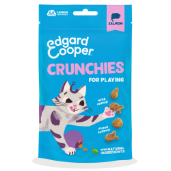 Edgard & Cooper Crunchies Galletitas de Salmón Snack para Gatos
