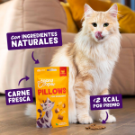Edgard & Cooper Pillows Bocaditos de Pavo Snack para Gatos
