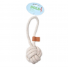 Bold Pelota de Cuerda con Asa de Algodón Natural Juguete para Perros