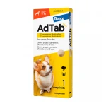 Antiparasitario masticable AdTab para perro 1 comprimido