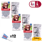 Advantix Pack Ahorro 12 pipetas para para perros grandes (+25kg)