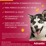 Advantix Pack Ahorro 8 pipetas para perros grandes (+25kg) 