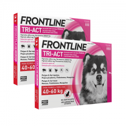 Frontline Tri-Act Pack Ahorro 12 pipetas para perros gigantes (40-60KG)