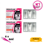 Frontline Tri-Act Pack Ahorro 12 pipetas para perros gigantes (40-60KG)