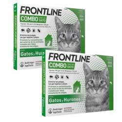 Frontline Combo Gatos y Hurones Pack Ahorro 12 Pipetas