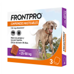 Frontpro Antiparasitario Masticable Para Perros 3 Comp.