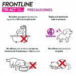 Pack Súper Protección: Frontpro Comprimidos Masticables 2-4kg + Frontline Tri-Act 3 pipetas (2-5kg) para perros mini
