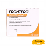 Pack Súper Protección: Frontpro Comprimidos Masticables 2-4kg + Frontline Tri-Act 3 pipetas (2-5kg) para perros mini