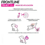Pack Súper Protección: Frontpro Comprimidos Masticables 10-25kg + Frontline Tri-Act 3 pipetas (10-20kg) para perros medianos