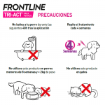 Pack Súper Protección: Frontpro Comprimidos Masticables 10-25kg + Frontline Tri-Act 3 pipetas (10-20kg) para perros medianos