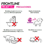 Pack Súper Protección: Frontpro Comprimidos Masticables 25-50kg + Frontline Tri-Act 3 pipetas (20-40kg) para perros grandes
