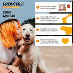 Pack Súper Protección: Frontpro Comprimidos Masticables 25-50kg + Frontline Tri-Act 3 pipetas (40-60kg) para perros gigantes