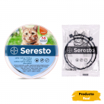 Pack Súper Protección: collar Seresto gato + Frontline Spot Combo 3 pipetas para gatos