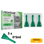 Pack Súper Protección: collar Seresto gato + Frontline Spot Combo 3 pipetas para gatos