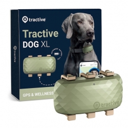 Tractive GPS XL Localizador para Perros Grandes +18 kg Color Verde