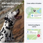 Tractive GPS & Health 6 Localizador para Perros Color Negro