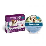 Pack Súper Protección: collar Seresto más de 8kg + Vectra 3 pipetas 4-10 kg