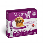 Pack Súper Protección: collar Seresto más de 8kg + Vectra 3 pipetas 25-40 kg