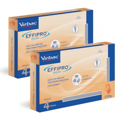 Effipro Spot On Pack Ahorro 8 pipetas para perros pequeños (2-10kg)