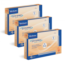 Effipro Spot On Pack Ahorro 12 pipetas para perros pequeños (2-10kg)