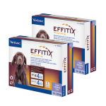 Effitix antiparasitario Pack Ahorro 8 pipetas para perros medianos (10-20kg)