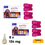 Effitix antiparasitario Pack Ahorro 8 pipetas para perros medianos (10-20kg)