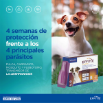 Effitix antiparasitario Pack Ahorro 8 pipetas para perros medianos (10-20kg)