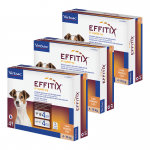 Effitix antiparasitario Pack Ahorro 12 pipetas para perros pequeños (4-10kg)