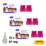 Effitix antiparasitario Pack Ahorro 12 pipetas para perros pequeños (4-10kg)