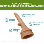 Whimzees Antler L Snack Dental Para Perro Grande