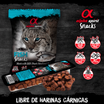 Alpha Spirit Snack Natural para Gatos con Pescado