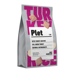 Plet Light Senior Pienso para Perros con Pavo y Arroz