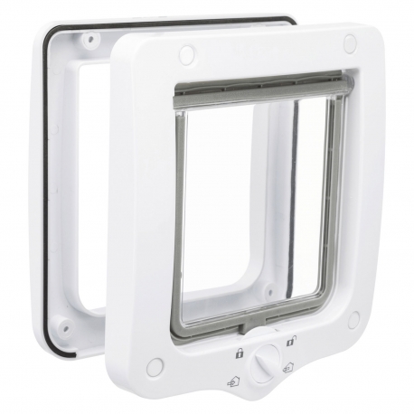 Trixie Puerta Gatera 4 Opciones color Blanco