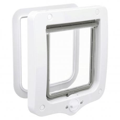 Trixie Puerta Gatera 2 Opciones color Blanco