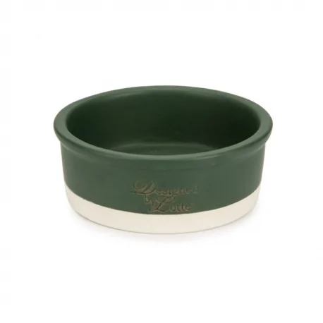 Designed By Lotte Comedero para perros de Ceramica Joa color Verde