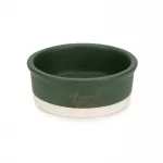 Designed By Lotte Comedero para perros de Ceramica Joa color Verde