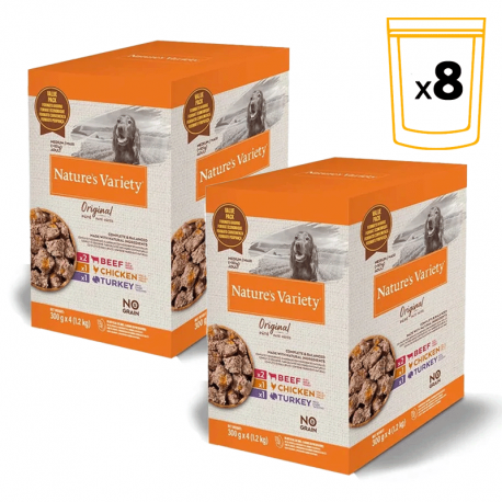 Nature's Variety Original No Grain Paté Medium MULTIPACK 4X300G