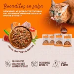 Comida Húmeda en Salsa para Gatos con Sabor a Pavo y Atún Nature´s Variety