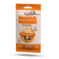 Deliciosos Snacks para Perros con Sabor a Pollo Nature´s Variety